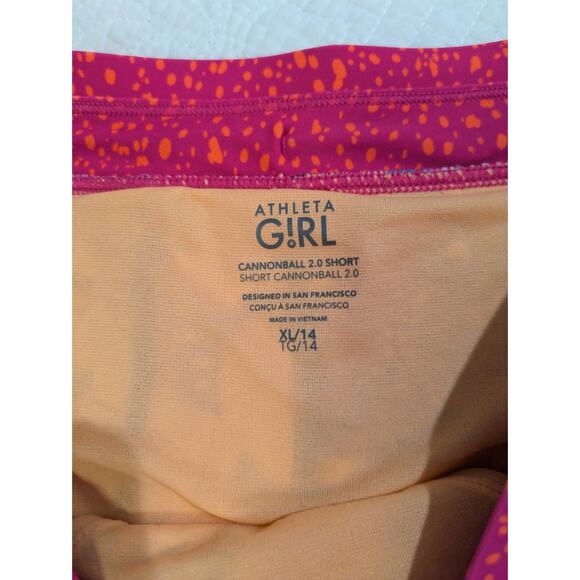 Athleta Girl Sz 14 XL Cannonball 2.0 Swim Shorts in EUC - Picture 3 of 5
